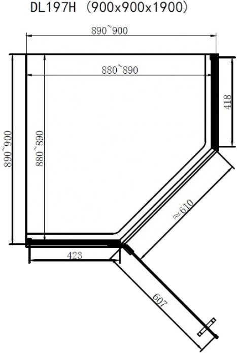 Dusel DL197HBP 90x90