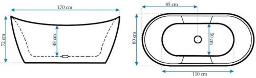 REA Ferrano 170x80 REA-W0106