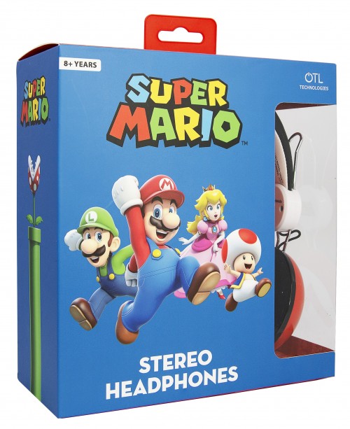 OTL Super Mario Icon Teen Stereo Headphones