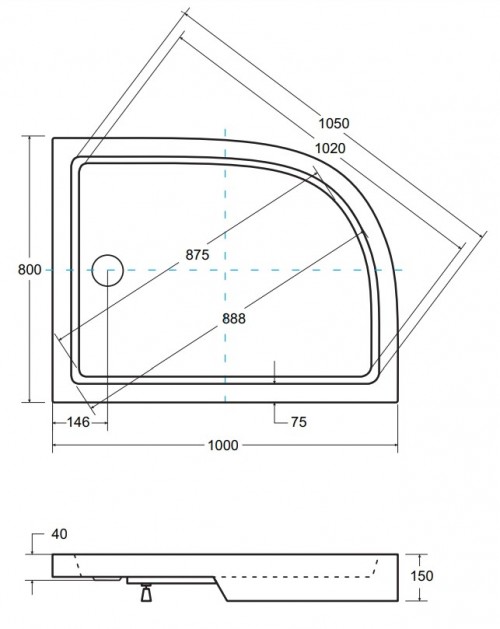 Besco Saturn 100x80 BAS-100-NP