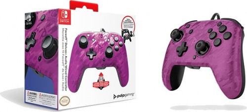 PDP Faceoff Deluxe+ Audio Wired Controller