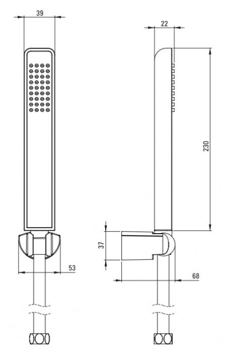 Deante Hiacynt NQH 041K