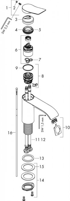 Hansgrohe Vivenis 75023000