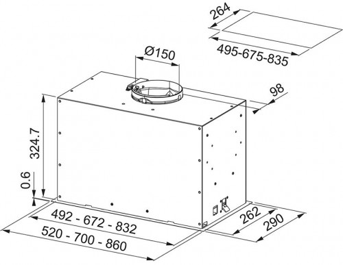 Franke Box Flush Premium FBFP XS A70