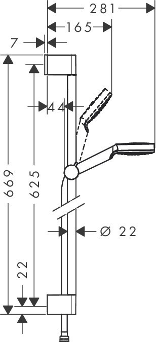 Hansgrohe Vernis Blend 71550111