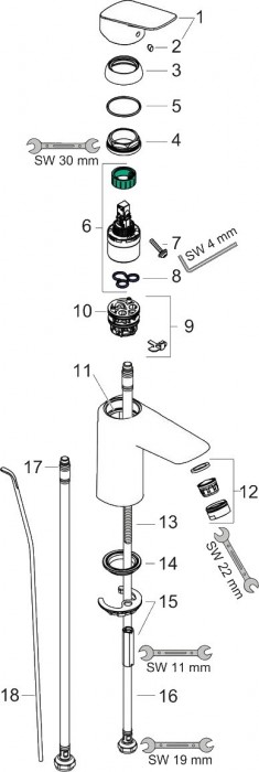 Hansgrohe Logis 20200007