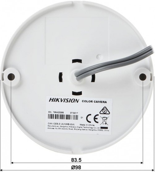 Hikvision DS-2CE56D0T-IRMMF (C) 2.8 mm