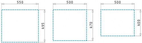 Pyramis Siros 57x51.5 1B 070085001