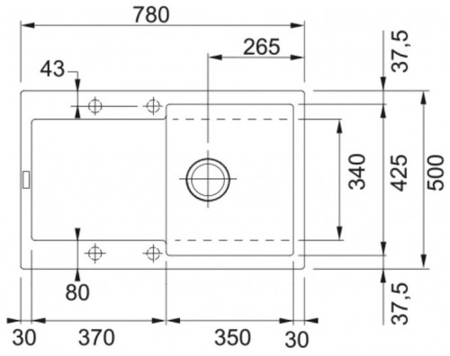 Franke MRG 611-78 114.0675.999