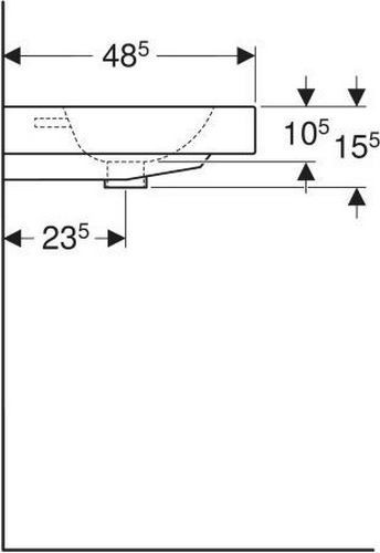 Geberit iCon 75 124575000