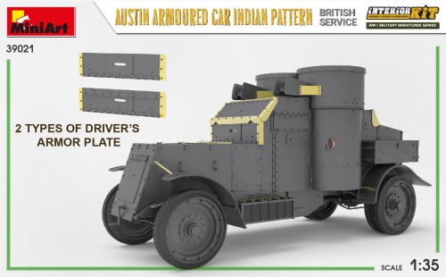 MiniArt Austin Armoured Car Indian Pattern British Service (