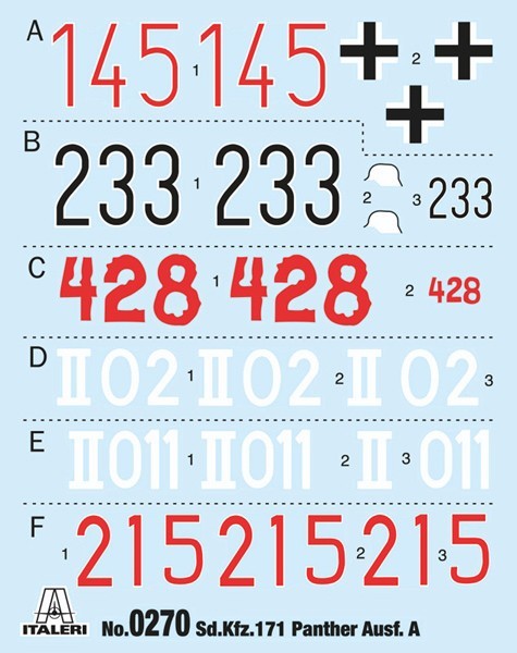 ITALERI SD.KFZ. 171 Panther AUSF. A (1:35)