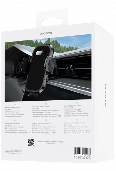 Proove Longway Silicone Air Outlet Car Mount