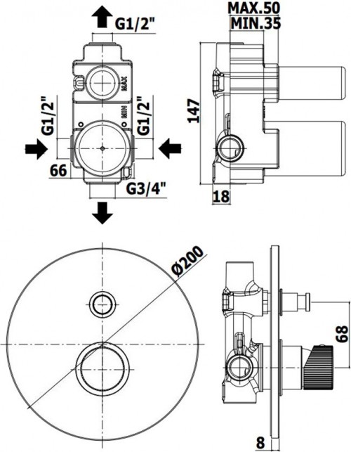 Paffoni Jo JO015CR