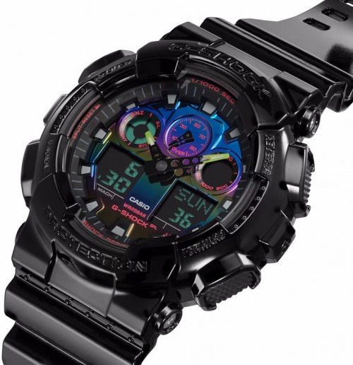 Casio G-Shock GA-100RGB-1A