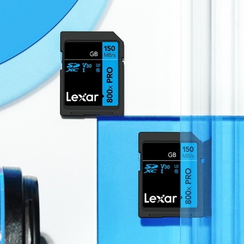 Lexar High-Performance 800xPRO SDXC UHS-I Card BLUE Series 6