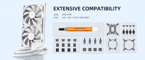 ID-COOLING FX240 White