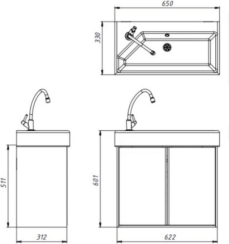 Devit Quadra 65 083065W