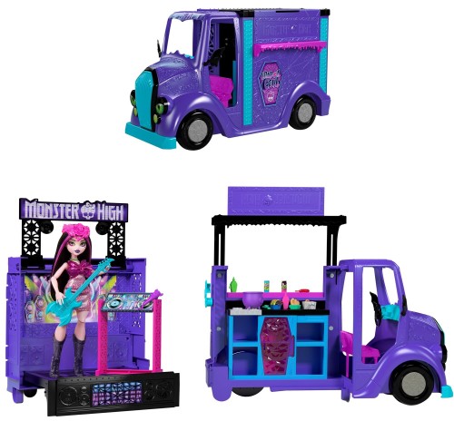 Monster High Fangtastic Rockin’ Food Truck Draculaura HXH83