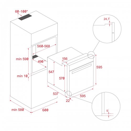 Teka Universo HCB 6535 SS