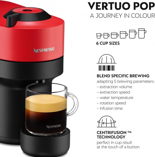 Nespresso Vertuo Pop A3KGCV2 Red