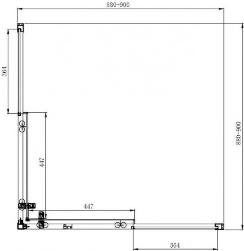 Dusel A-513H 90x90