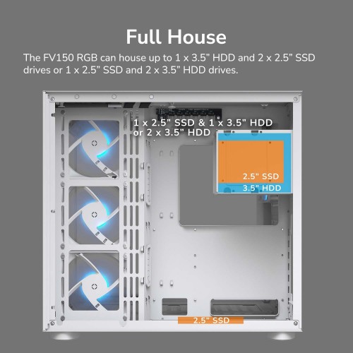 Cougar FV150 RGB White