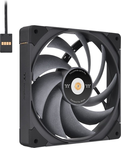 Thermaltake ToughFan EX14 Pro High Static (3-Fan Pack) Black