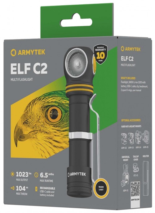 ArmyTek ELF C2 Type-C Warm