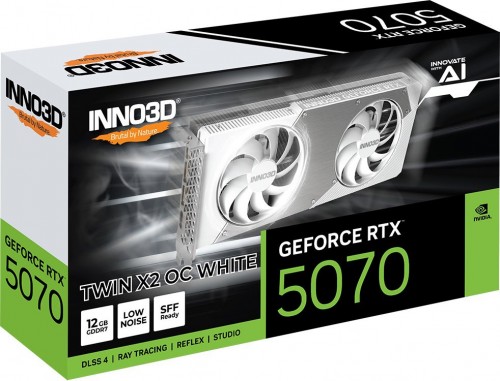 INNO3D GeForce RTX 5070 TWIN X2 OC WHITE