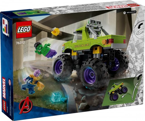 Lego The Hulk Truck vs Thanos 76312