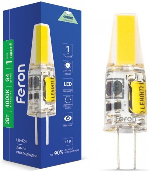 Feron LB-424 3W 4000K G4 12V