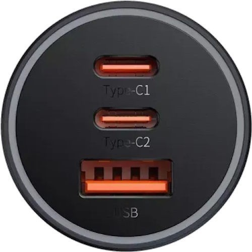 BASEUS Golden Contactor Pro GaN Car Charger U+2C 65W