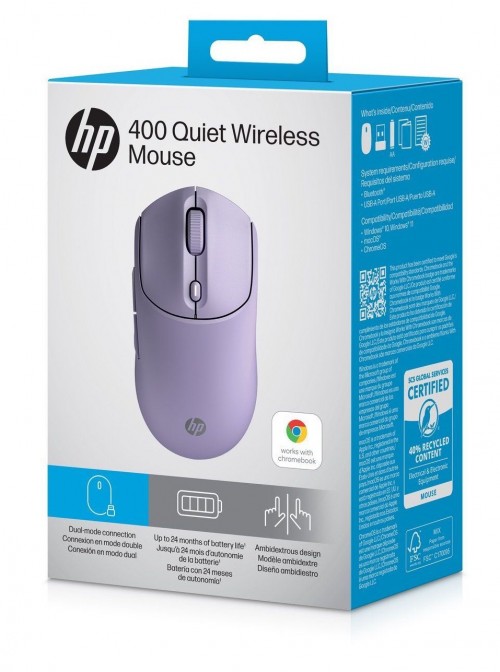 HP 400 Quiet Wireless Mouse