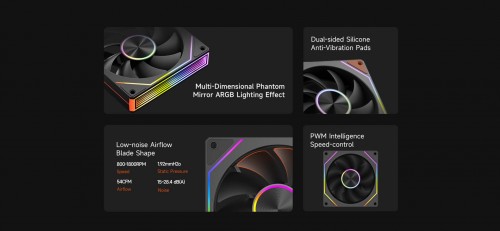 PCCooler FG120 ARGB Black