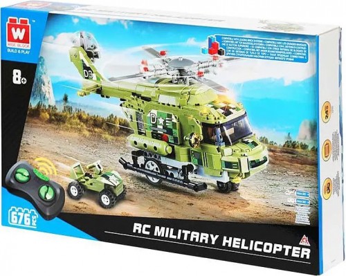 Wise Block Military Helicopter EU389802