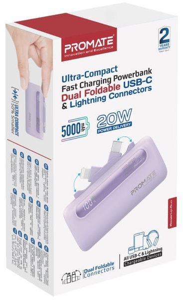 Promate PowerUp-Duo 5000