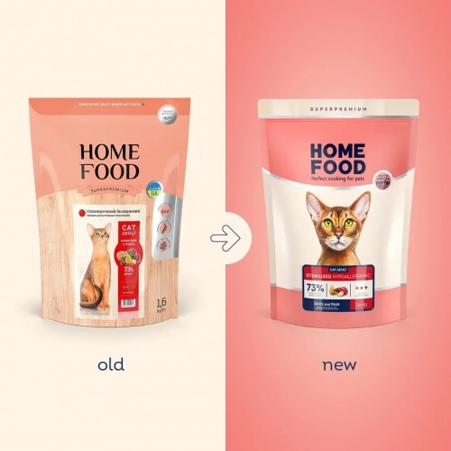 Home Food Adult Sterilised/Hypoallergenic Duck/Pear 1.6 kg