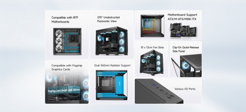 PCCooler C3 T700 ARGB Black