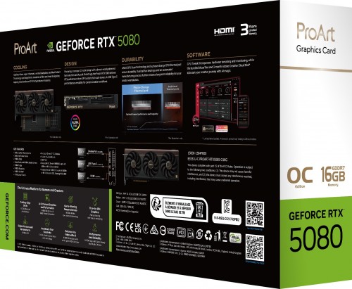 Asus GeForce RTX 5080 ProArt OC