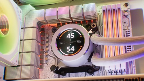 KRUX HydroGlance 360 ARGB LCD White