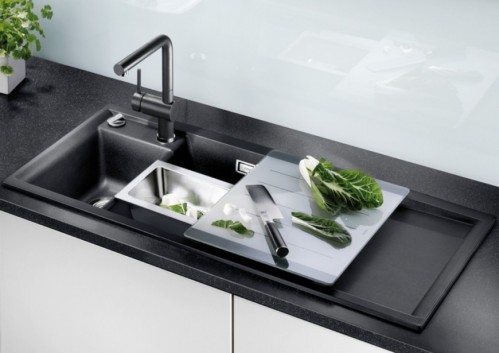 В интерьере