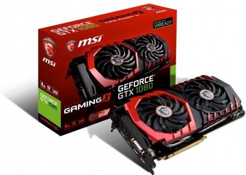 Видеокарта MSI GTX 1080 Gaming X 8G