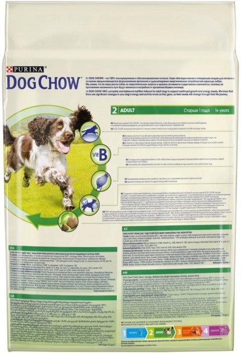 Dog Chow Adult Dog Lamb 0.8 kg