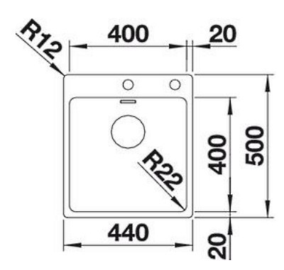 Blanco Andano 400-IF/A