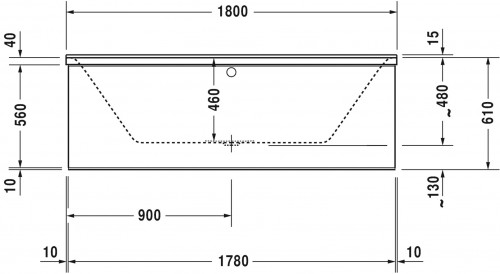 Duravit Comforts 180x80