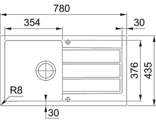 Franke Sirius SID 611-78 XL Slim