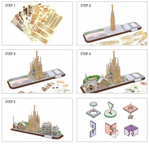 CubicFun City Line Barcelona MC256h