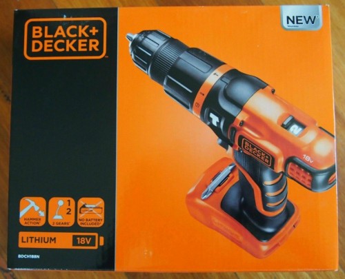 Упаковка Black&Decker BDCH188N