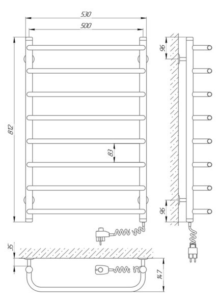 LARIS Standart E R 530x800